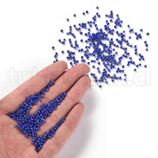 12/0 Mostacilla color perlado, cuentas de vidrio de color sólido abrillantado, disponible en varias opciones de color, 2 mm, orificio 1 mm.