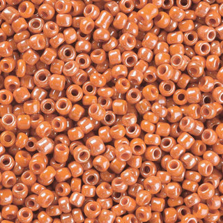 Mostacilla perlada 8/0. Abalorio de vidrio de 3 mm de diámetro., varios colores para seleccionar. 20 gramos.