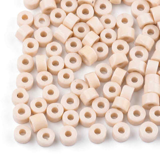 Cuenta Vidrio Circular Opaca 7 mm Agujero Grande | Varios Tonos | 20 gr