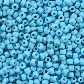 Mostacilla 8/0, color sólido, opciones de color para seleccionar, tamaño aproximado 3 mm de diámetro.