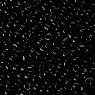 Mostacilla 8/0, color sólido, opciones de color para seleccionar, tamaño aproximado 3 mm de diámetro.
