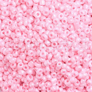 Mostacilla 8/0, color sólido, opciones de color para seleccionar, tamaño aproximado 3 mm de diámetro.
