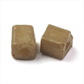 Abalorio Vidrio Cubo Irregular 3 mm | Varios Tonos | 15 gr