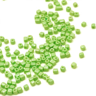 Abalorio Vidrio Cubo Irregular 3 mm | Varios Tonos | 15 gr