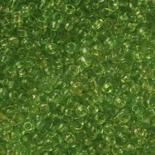 Mostacilla 8/0. Cuentas de vidrio redondeadas, color transparente, varios tonos para seleccionar,, cerca de 3 mm.