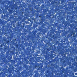 Mostacilla 8/0. Cuentas de vidrio redondeadas, color transparente, varios tonos para seleccionar,, cerca de 3 mm.