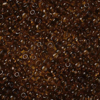 Mostacilla 8/0. Cuentas de vidrio redondeadas, color transparente, varios tonos para seleccionar,, cerca de 3 mm.