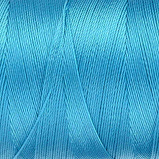 Hilos de poliéster, para la fabricación de la joyas, 0.5mm espesor en bobina de plástico.