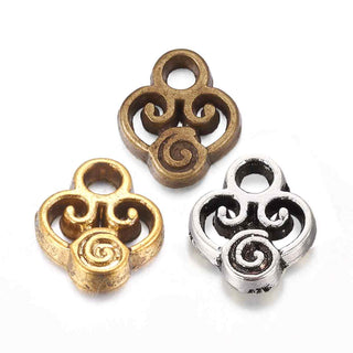 Dije Conector Decorativo Ornamental 10x8mm | 22 uds