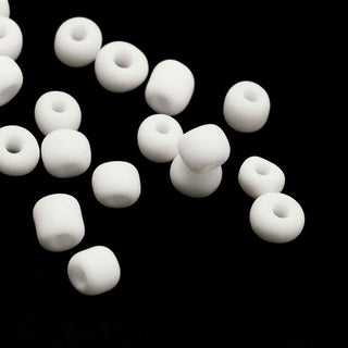 Mostacilla 8/0 Vidrio Esmerilada Opaca 3 mm | Varios Tonos | 20 gr
